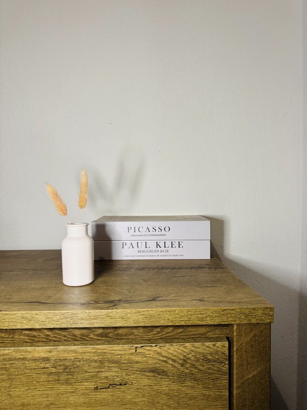 χειροποίητο κυλινδρικό διακοσμητικό βάζο μικρό