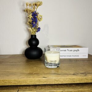 tempImageoyZh1X αρωματικό κερί σε διάφανο δοχείο 190gr με βαμβακερό φυτίλι