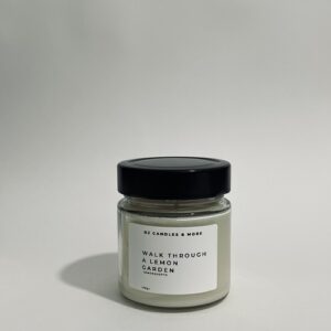 tempImage3vE7mm αρωματικό κερί "walk through a lemon garden" 190gr με βαμβακερό φυτίλι