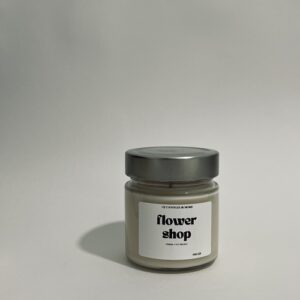αρωματικό κερί “flower shop” 190gr με βαμβακερό φυτίλι